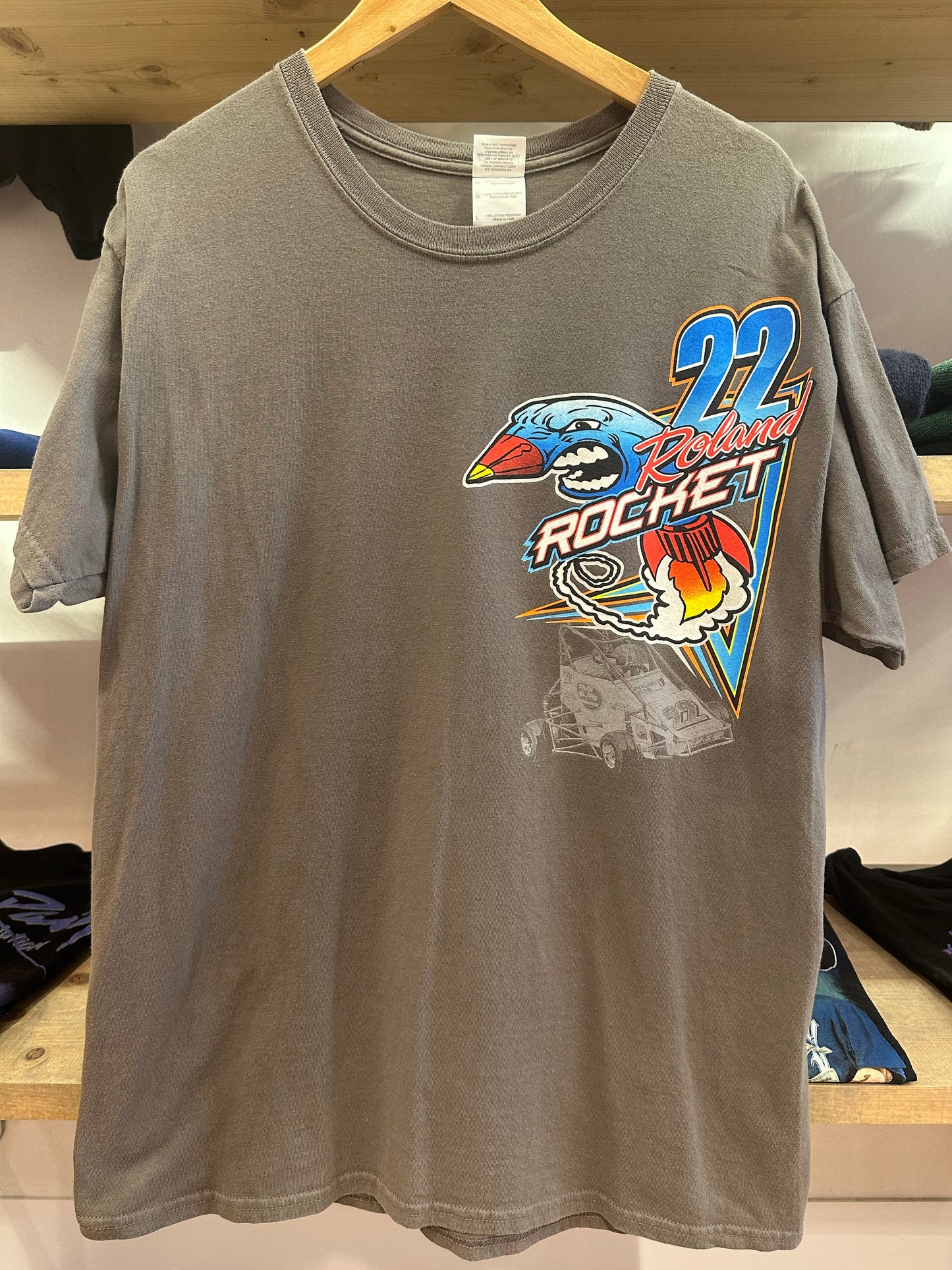 L - Roland Rocket #22 Racing Graphic T-Shirt