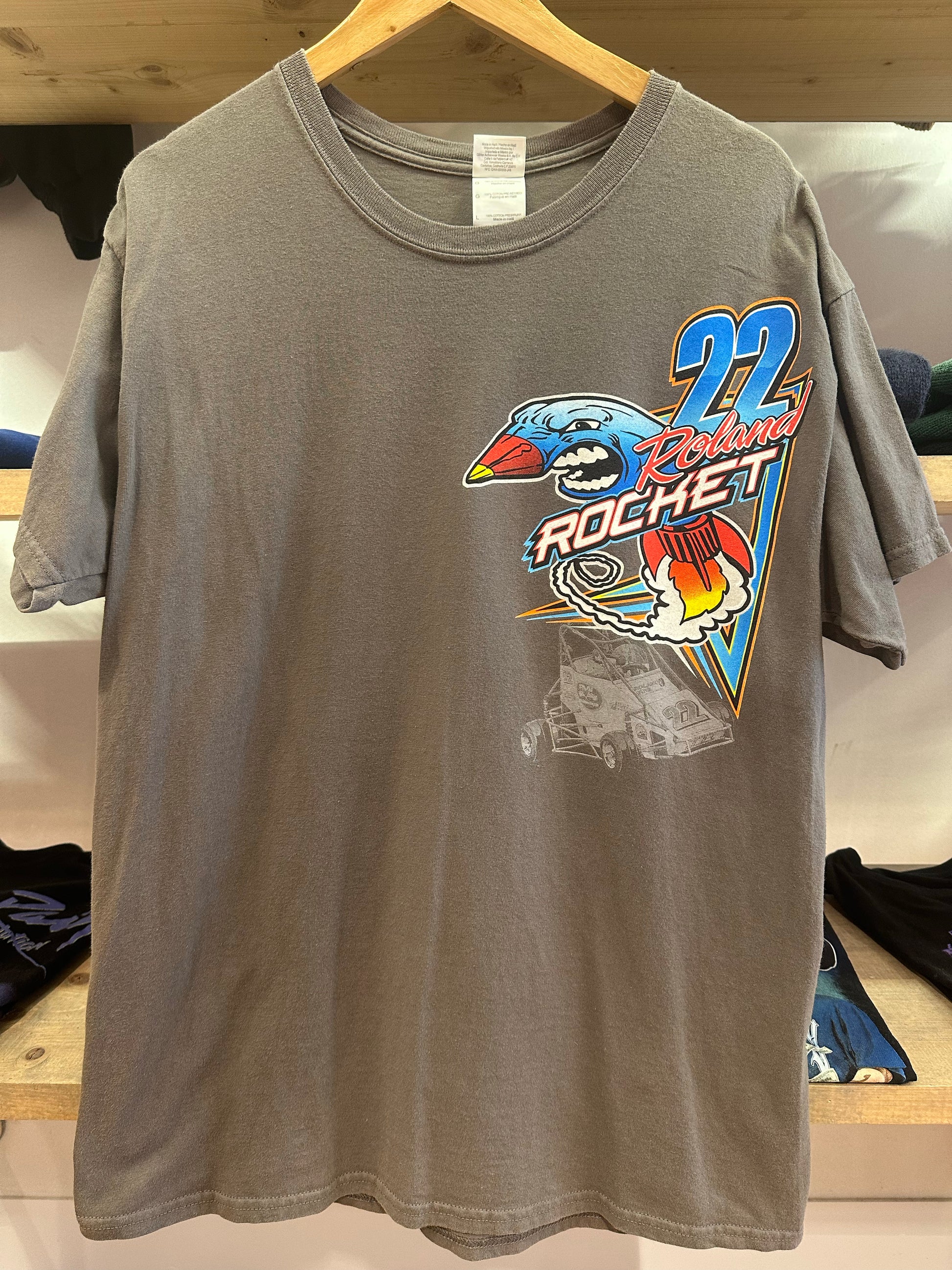 L - Roland Rocket #22 Racing Graphic T-Shirt