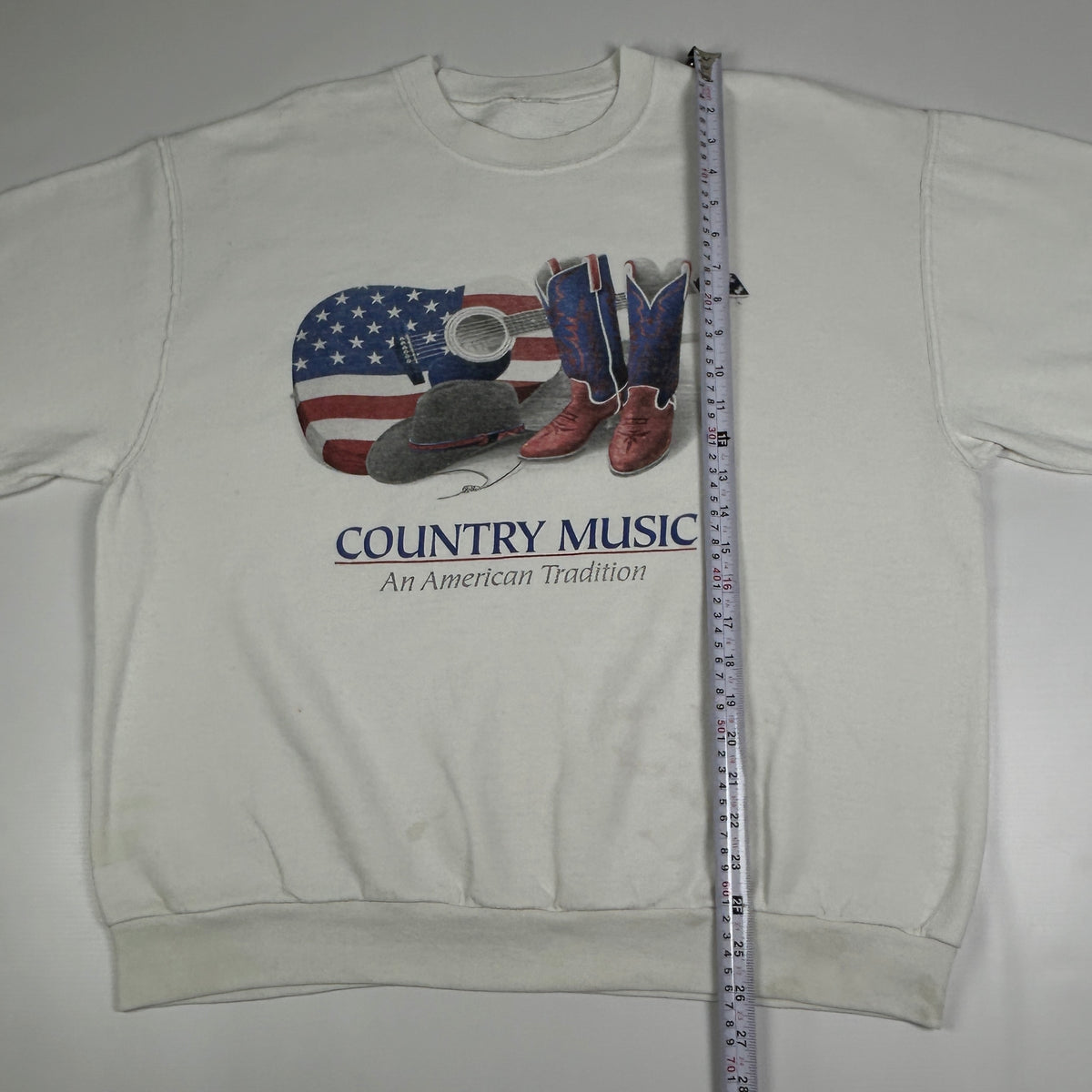 M - 1990's Country Music American Tradition Sweatshirt Made in Mexico