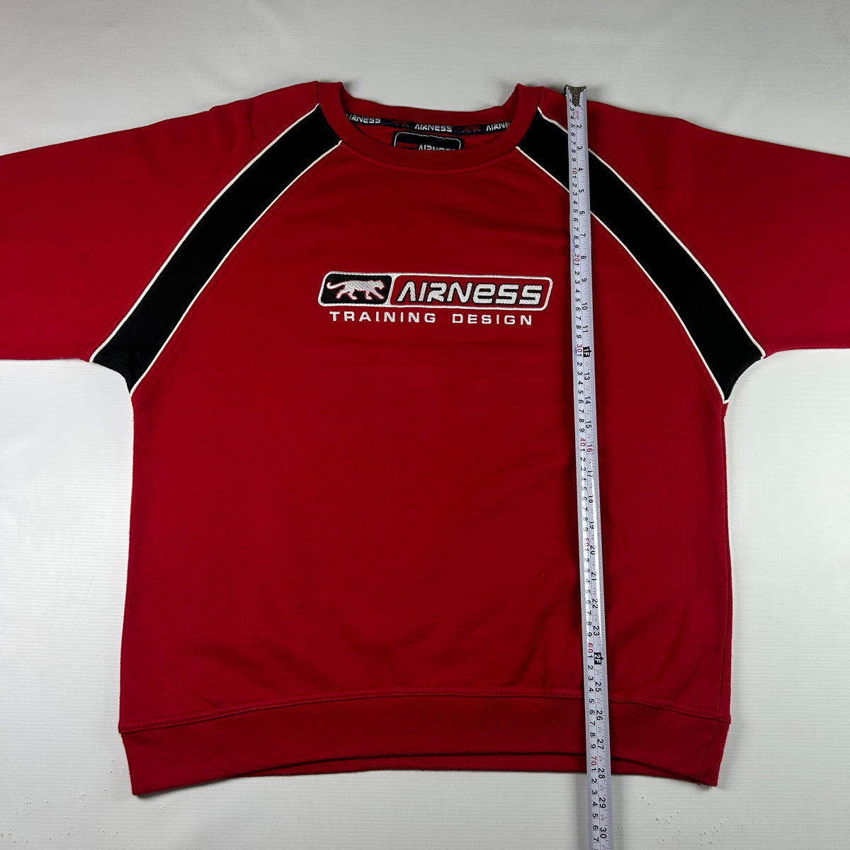 XL - Vintage 2000's Airness Training Design Red Sweatshirt