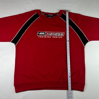 XL - Vintage 2000's Airness Training Design Red Sweatshirt