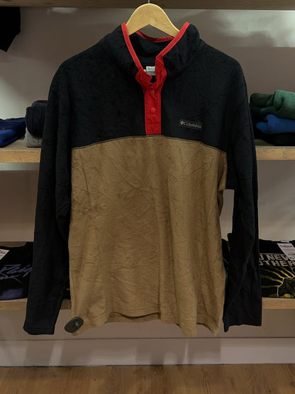 L - Columbia Fleece Quarterzip