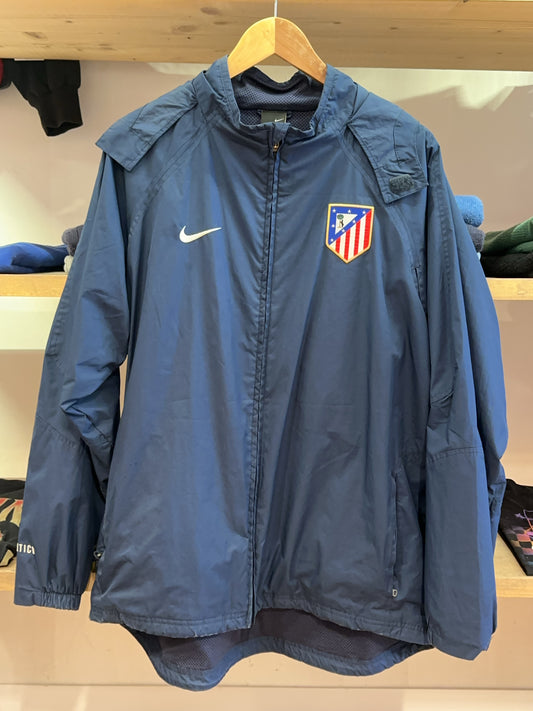 L - 2004-05 Atletico Madrid Nike Hooded Rain Jacket