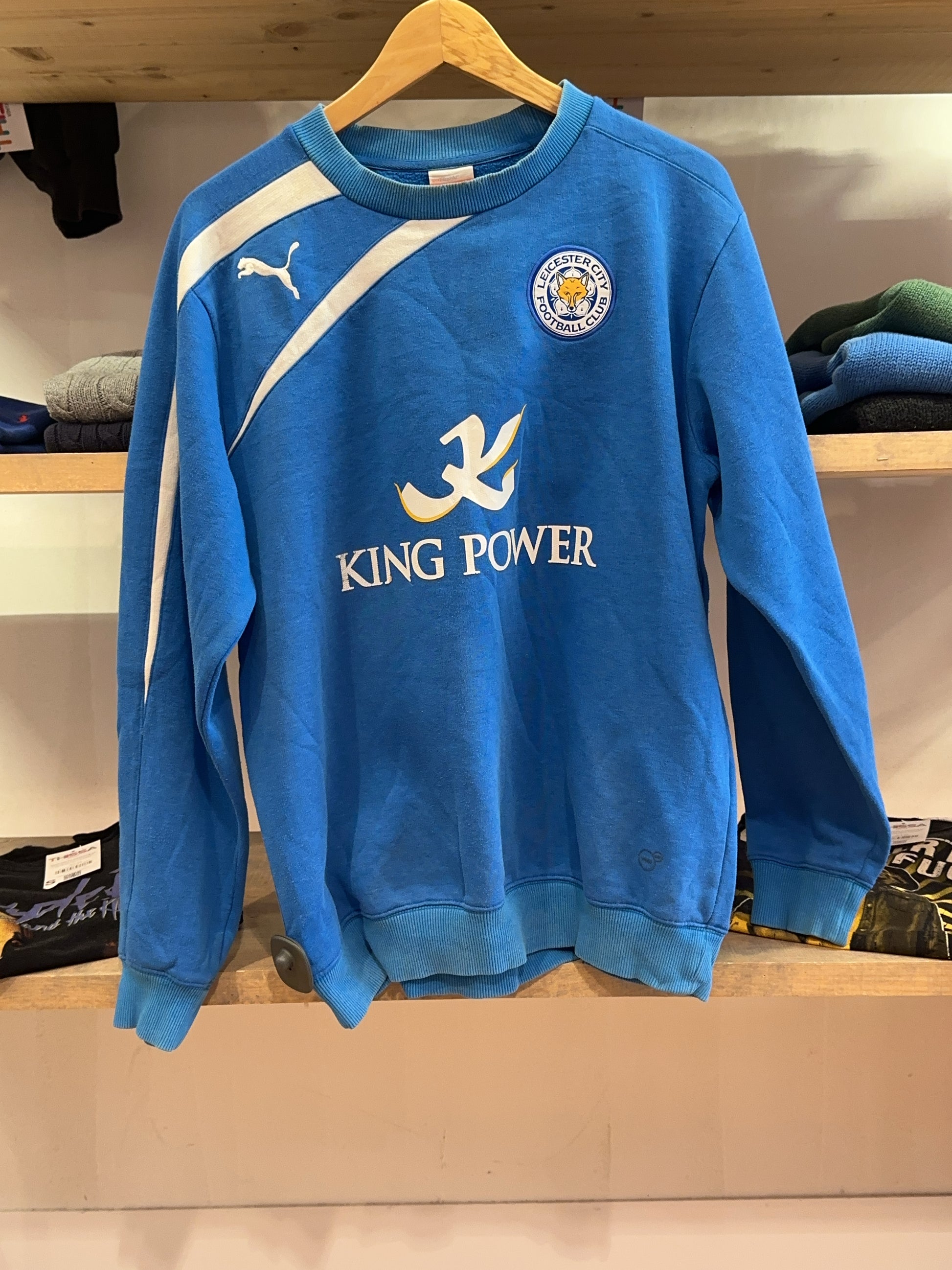 M - Vintage 2013-2015 Leicester City Puma Sweatshirt