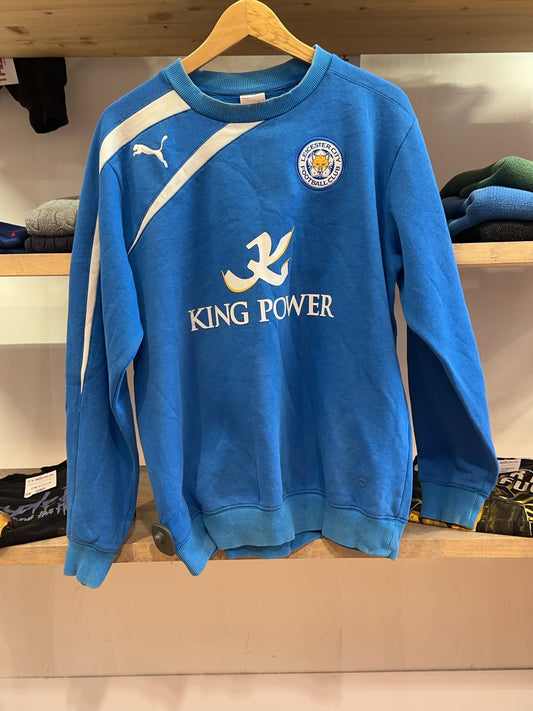 M - Vintage 2013-2015 Leicester City Puma Sweatshirt