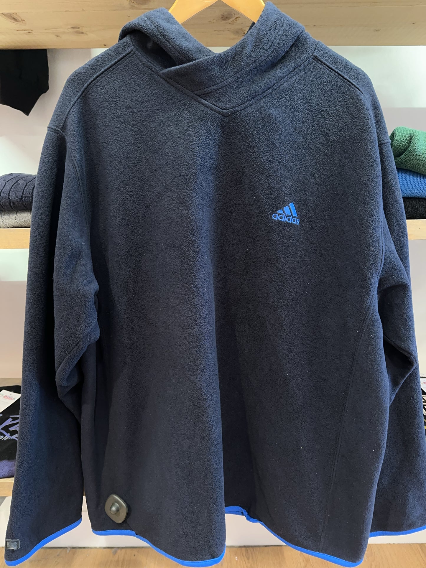 L - Vintage 1990's Adidas Fleece Hoodie