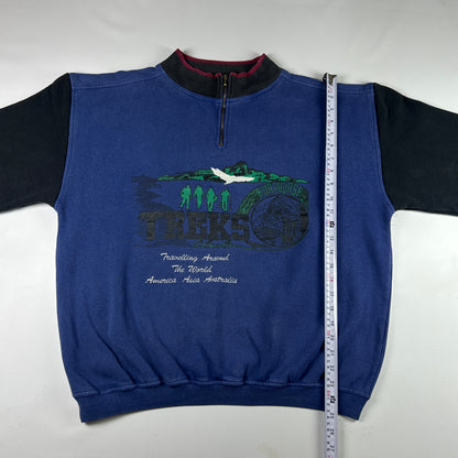 L - Vintage 1990's Quarterzip