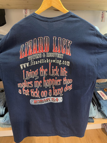 XL - Vintage Lizard Lick Towing T-shirt