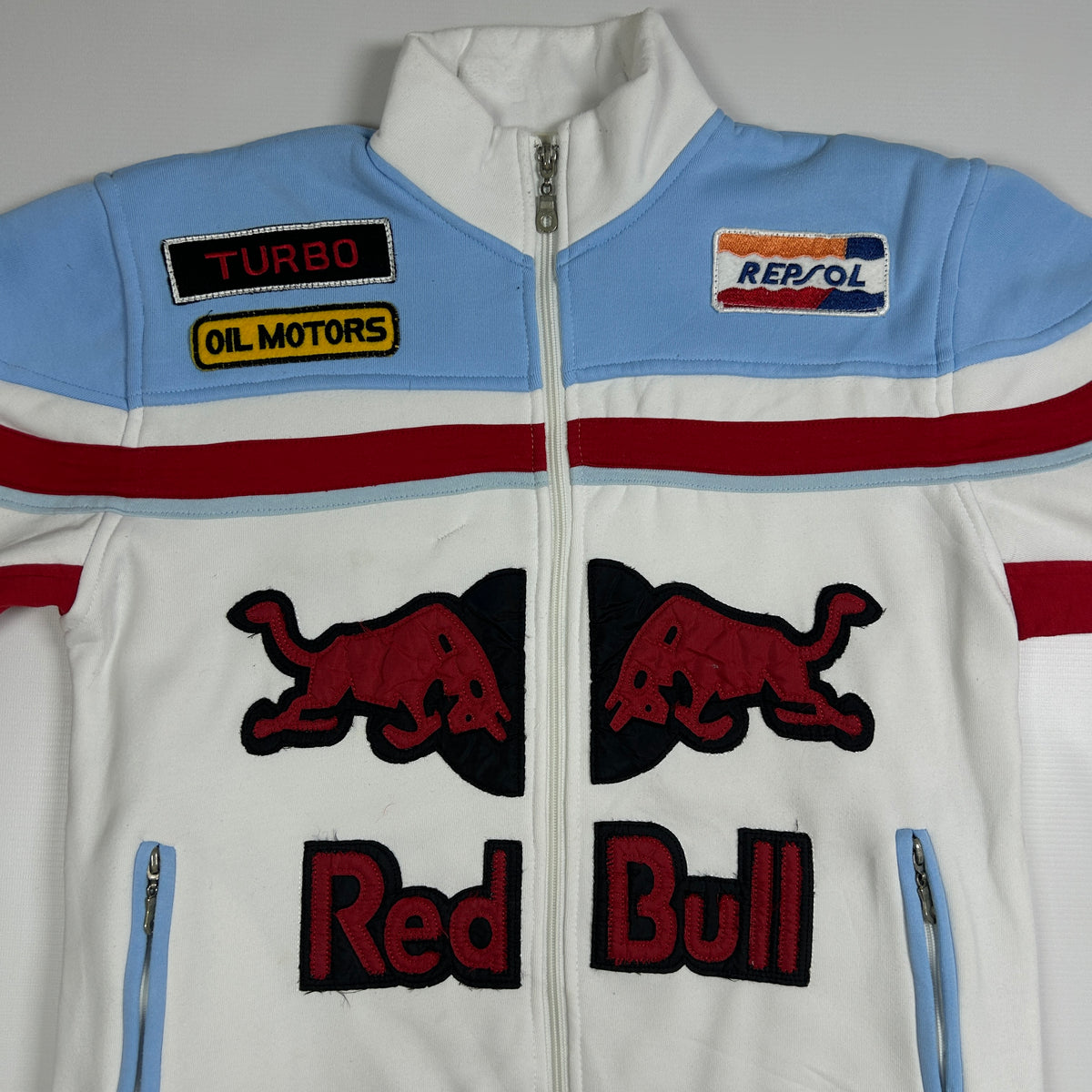 M - Red Bull Racing Zip-Up Track Jacket Cotton
