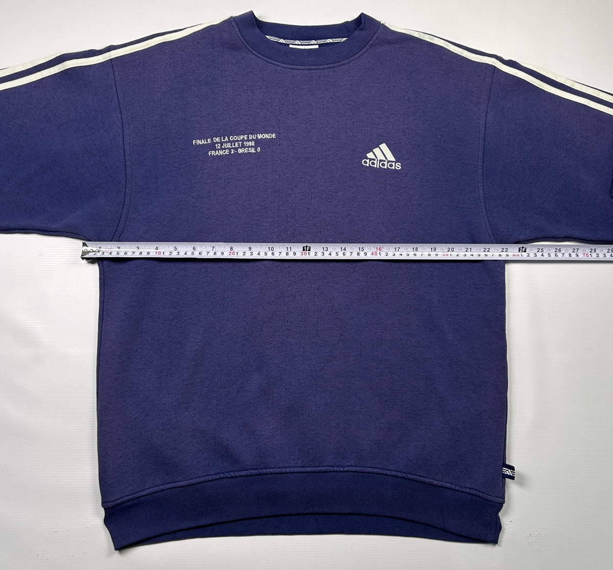 L - Vintage Adidas France 1998 World Cup Sweatshirt