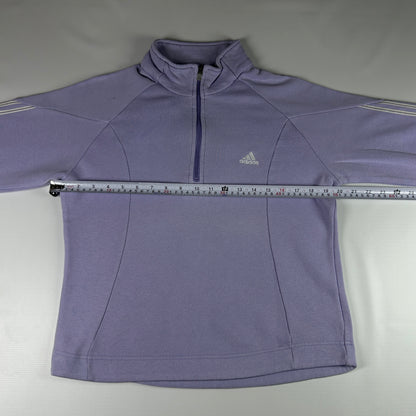 XS - Vintage 2000's Adidas Quarterzip