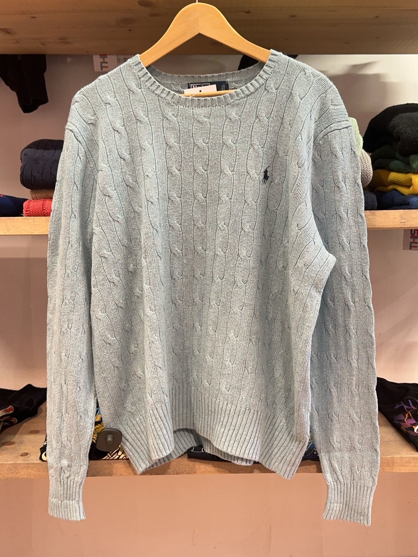 Ralph Lauren Cable Knit - L