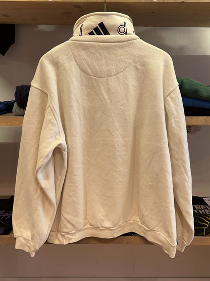 L - Vintage 1990's Adidas Fleece Quarterzip