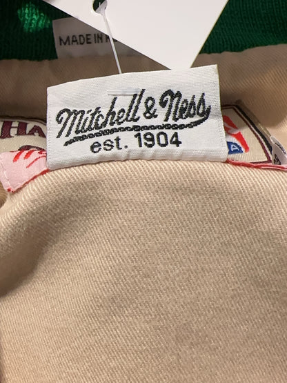 3XL - Boston Celtics Hardwood Classics Mitchell & Ness Bill Russel Satin Jacket