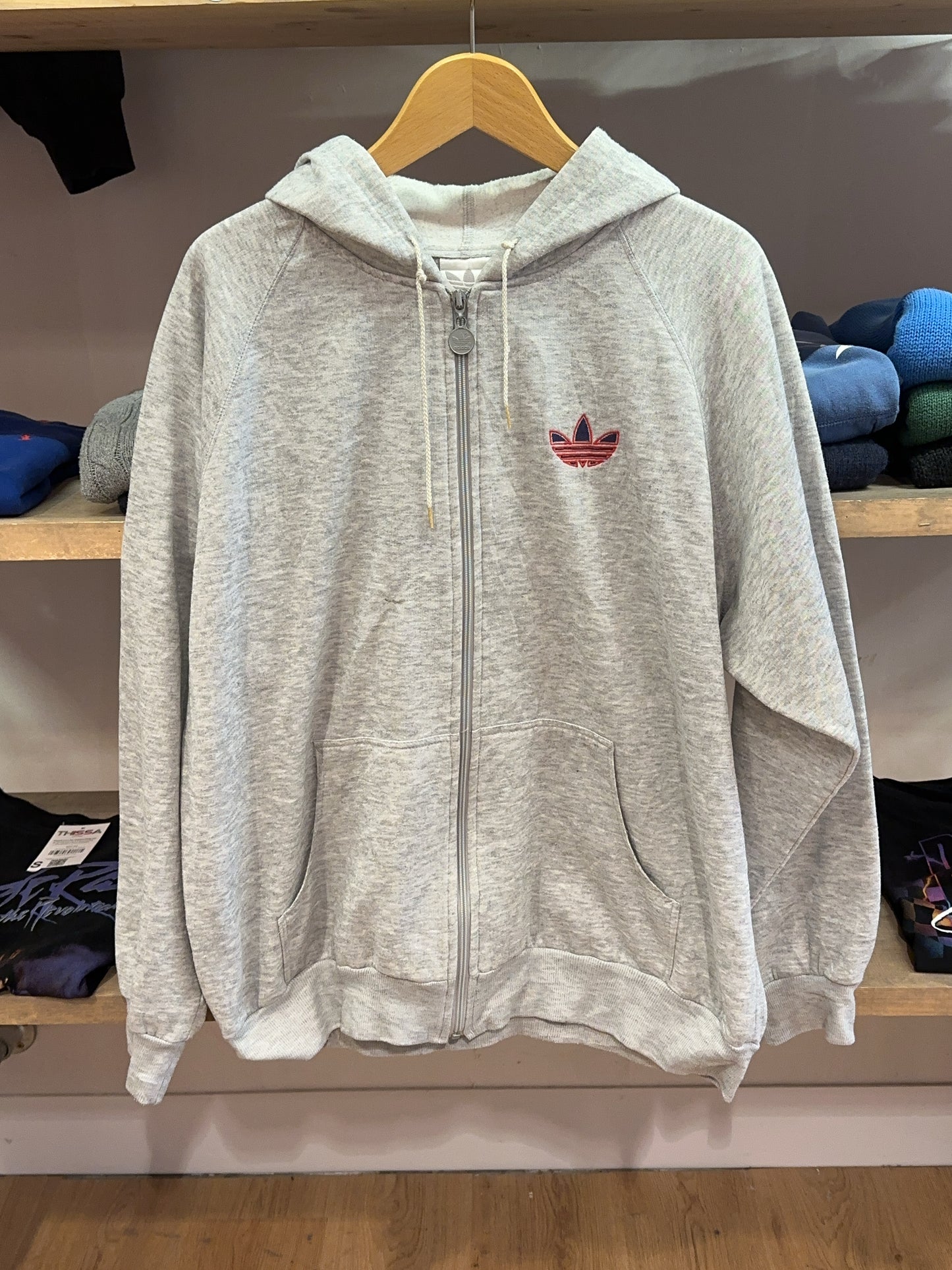 L - Vintage 1980's Adidas Hoodie