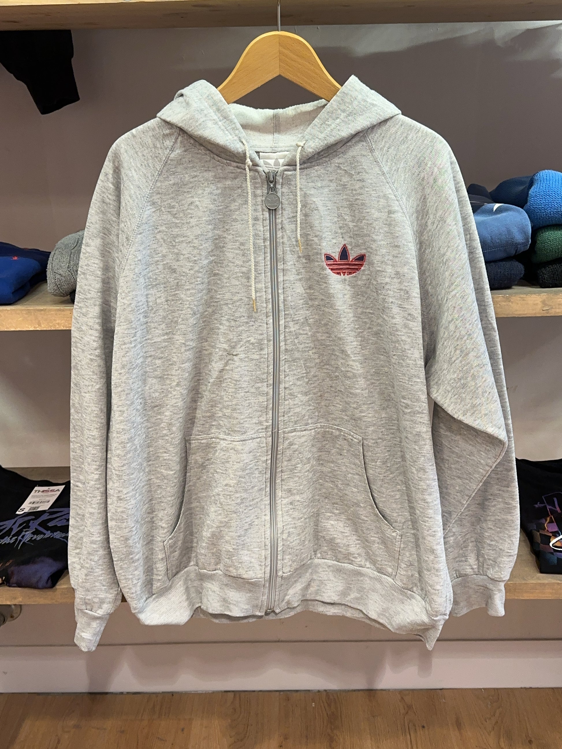 L - Vintage 1980's Adidas Hoodie