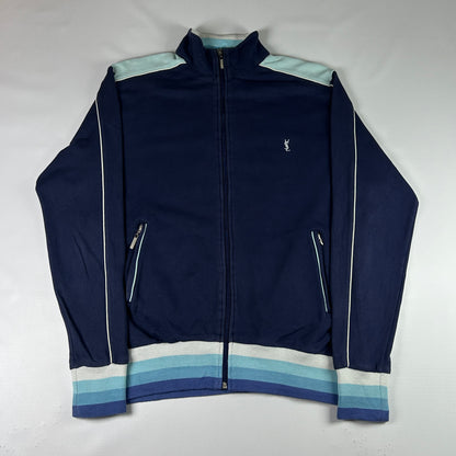 L - Vintage 2000s YSL Yves Saint Laurent Zip Up Sweatshirt