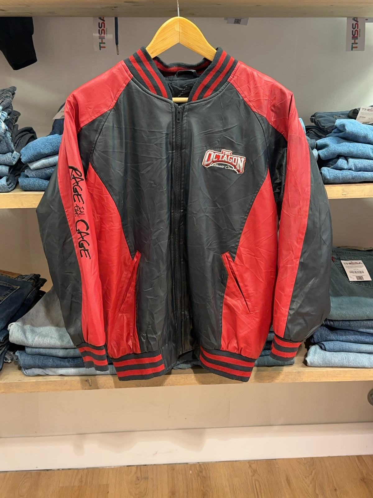 M - Vintage 2000's American Sports the octagon Jacket