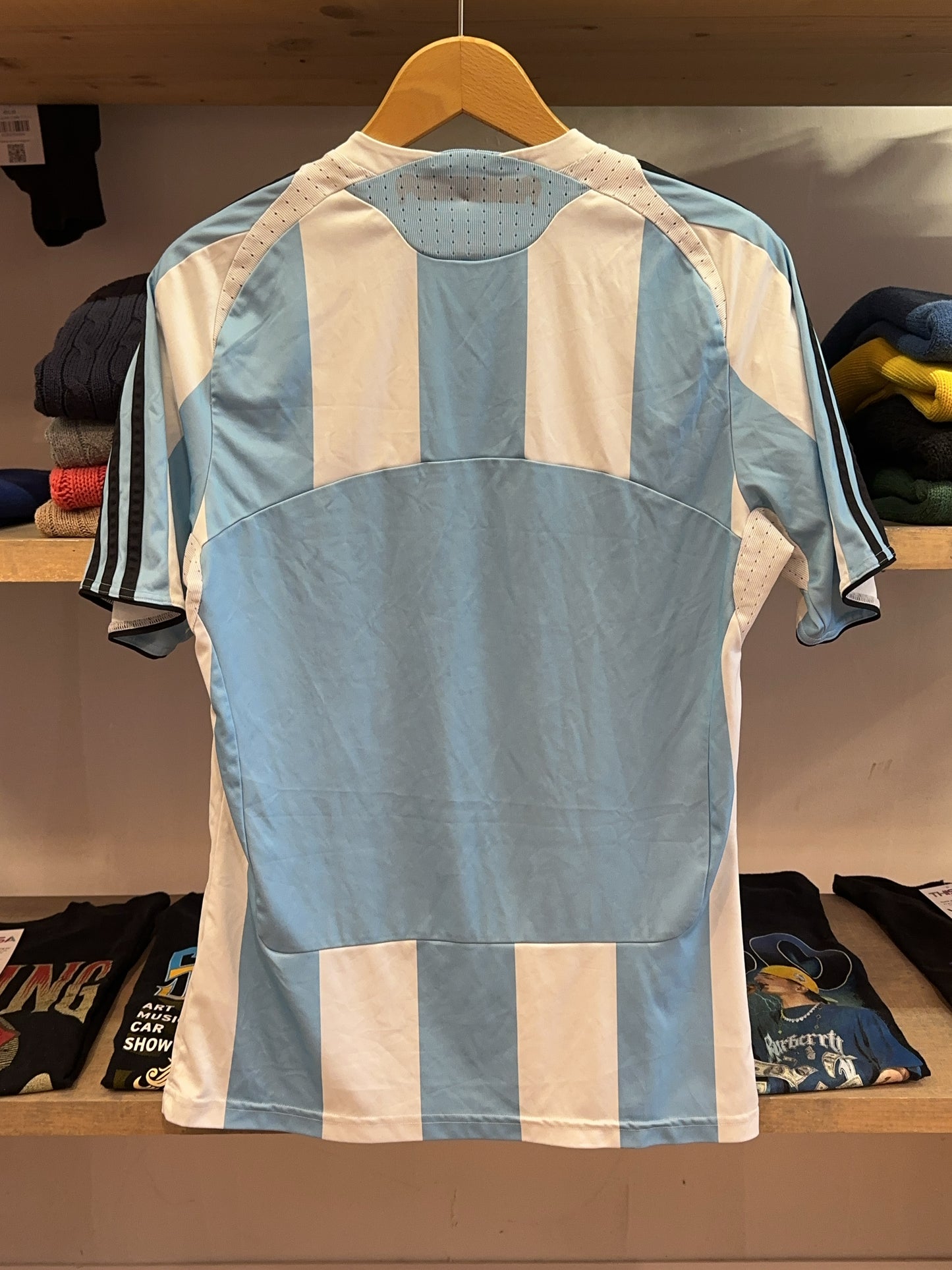 2007-2009 Argentina Adidas Home Football Shirt - M