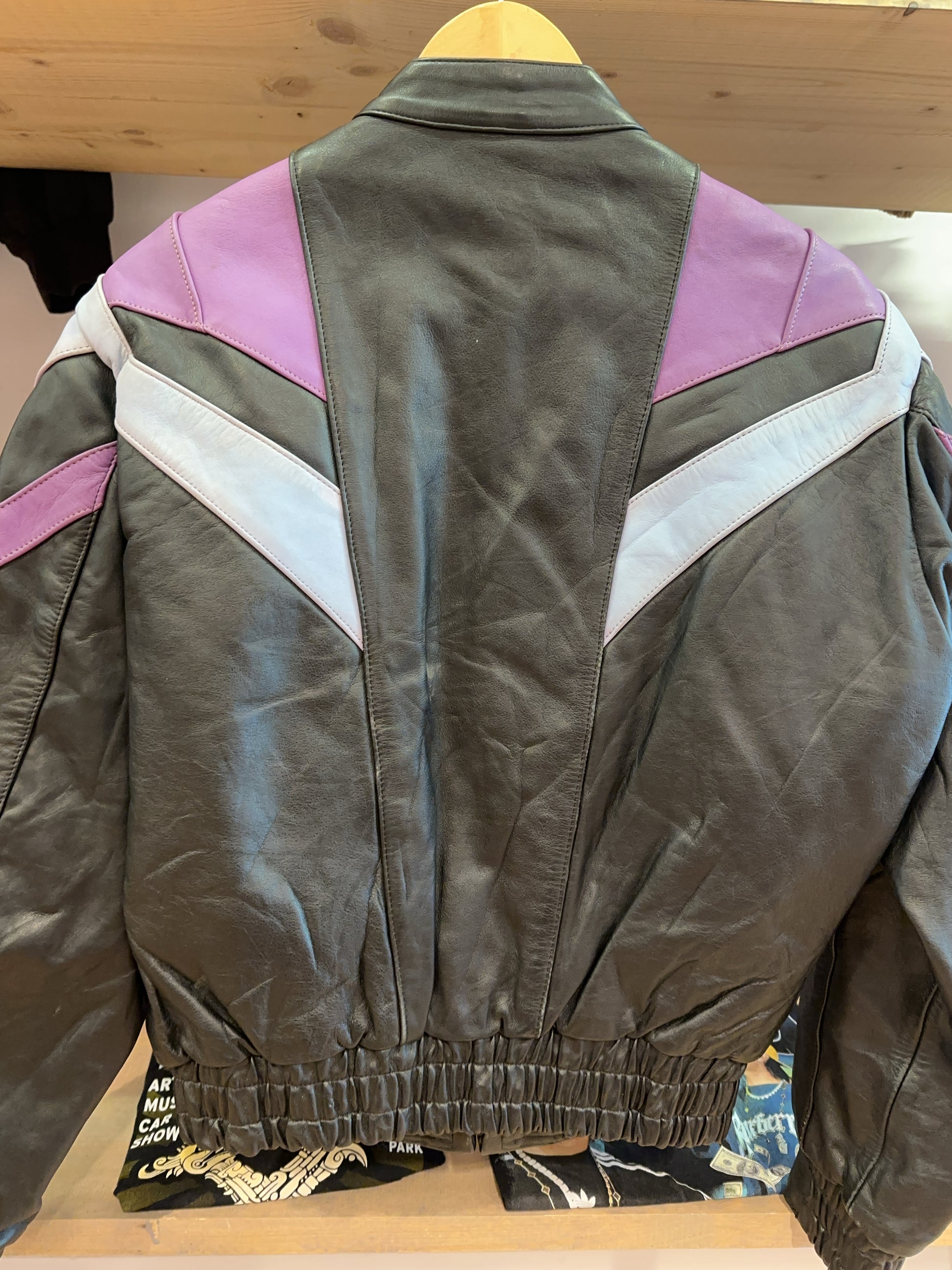 S - Vintage 1990's IXS Rare Vintage Avangarde Racing Moto Leather Jacket
