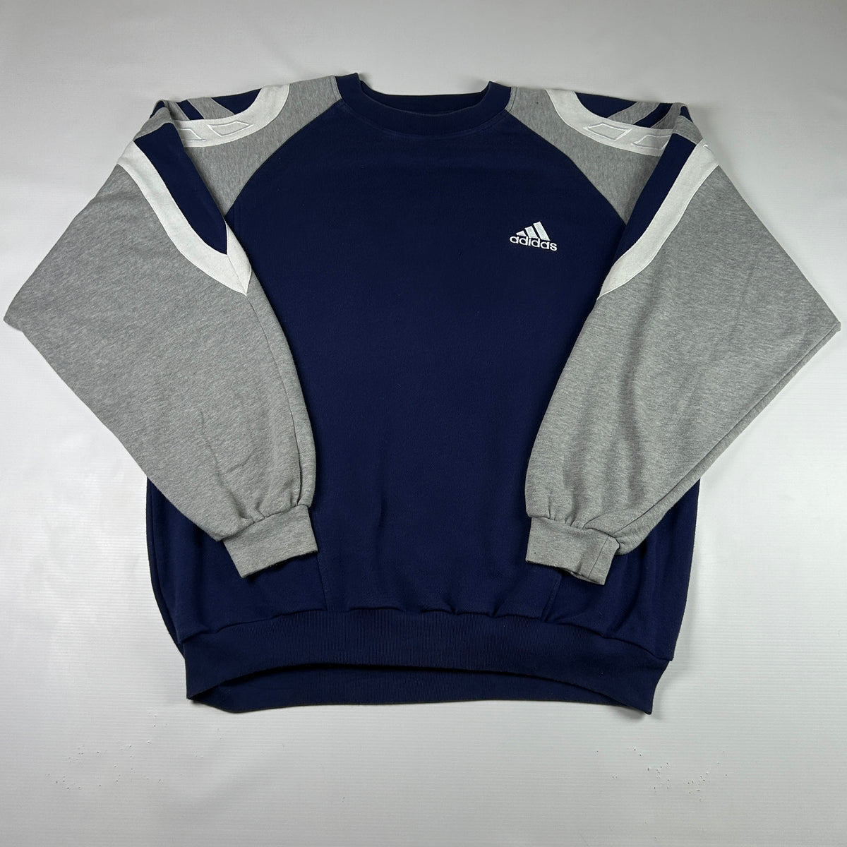 XL - 1990's Adidas Colorblock Crewneck Sweatshirt