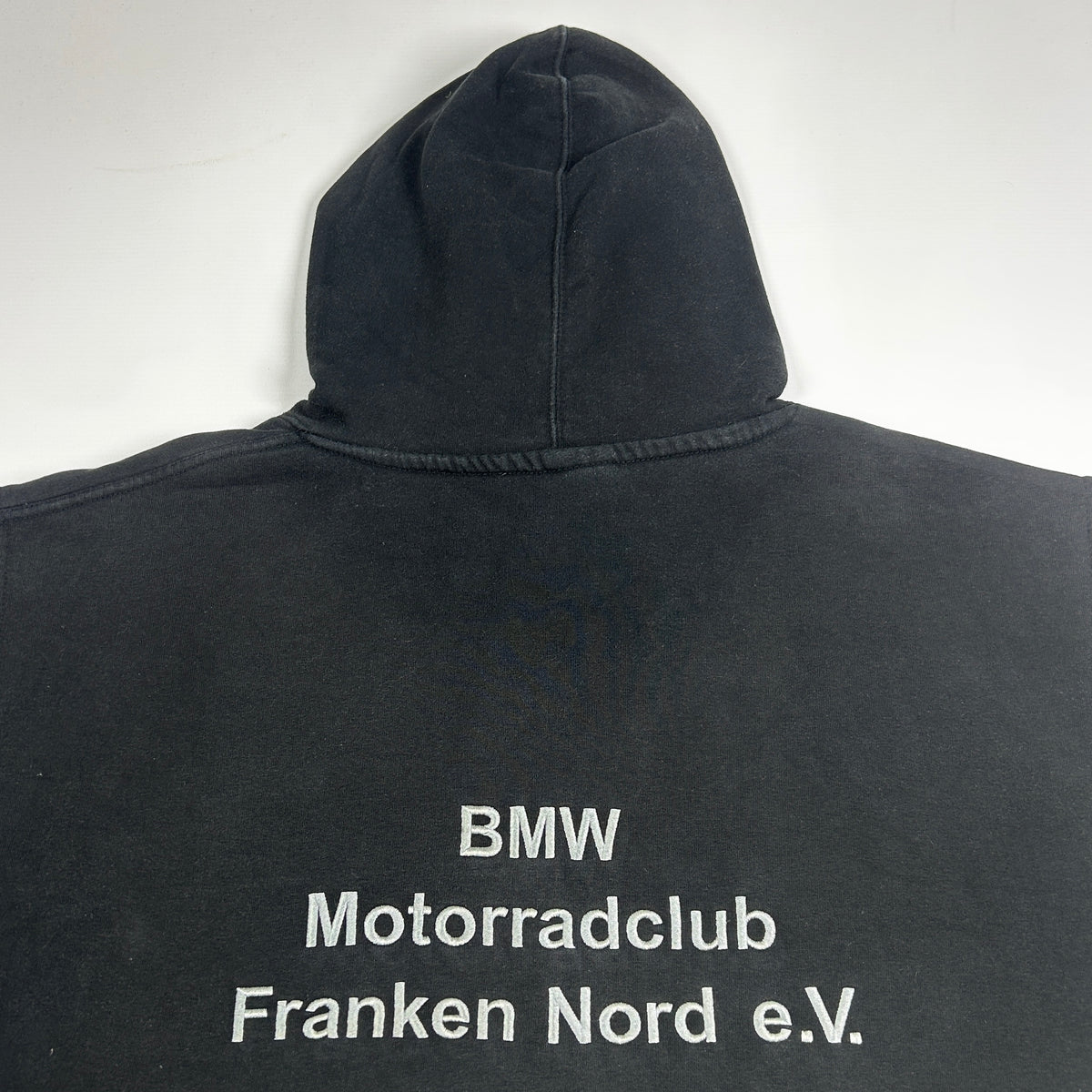 XL - Vintage 2010's BMW Motorradclub Franken Nord e.V. Hooded Sweatshirt