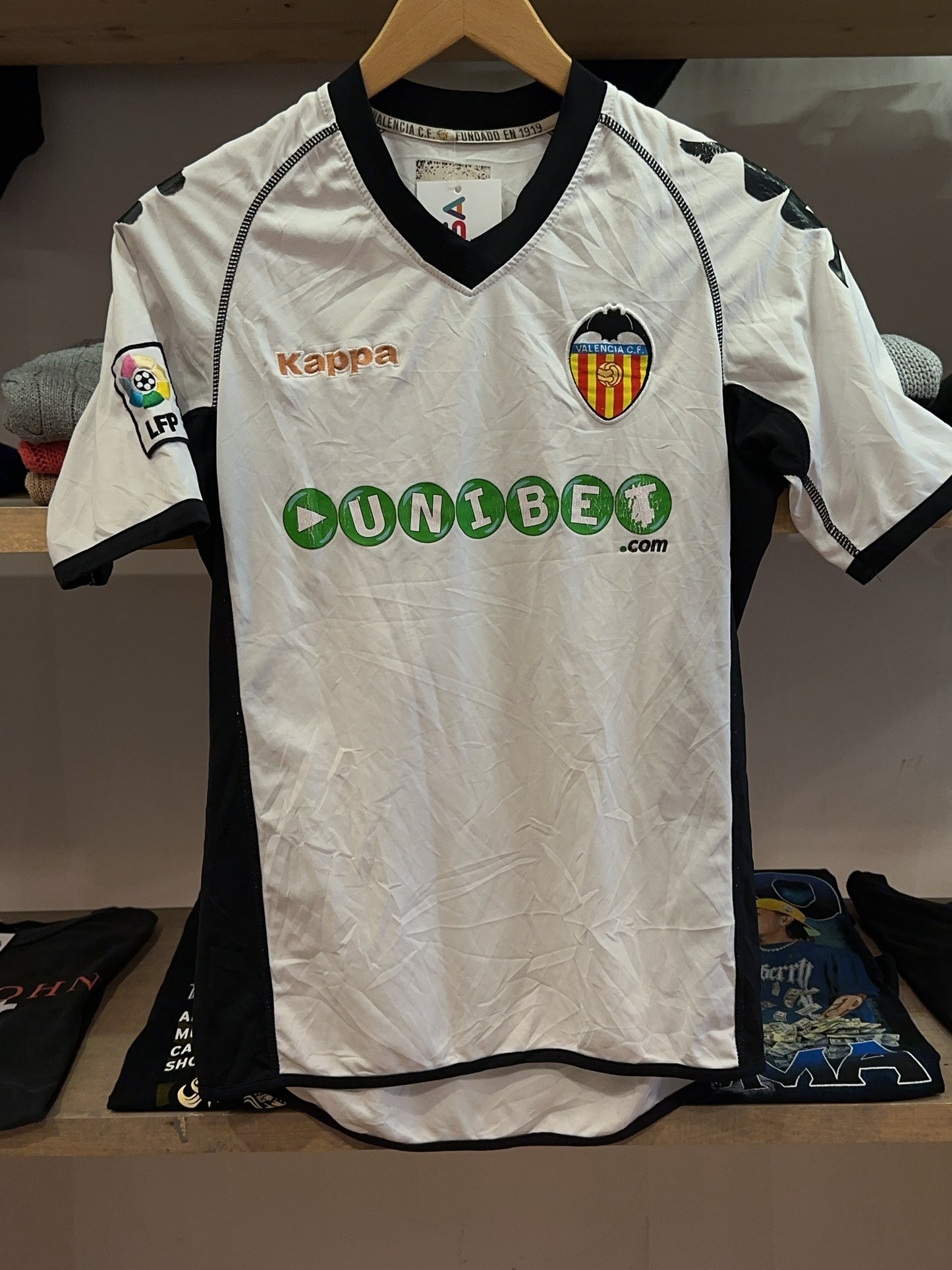 2010-2011 Valencia CF Kappa Home Football Shirt - S