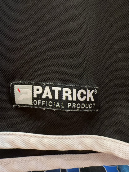 2007/08 FC Den Bosch Away Patrick Football Shirt Jersey #6 Black Yellow XS