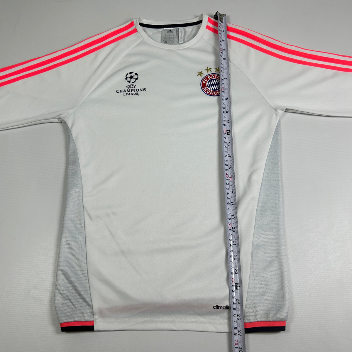 XS - 2015-2016 Adidas FC Bayern Munich Climalite Long Sleeve Training Top