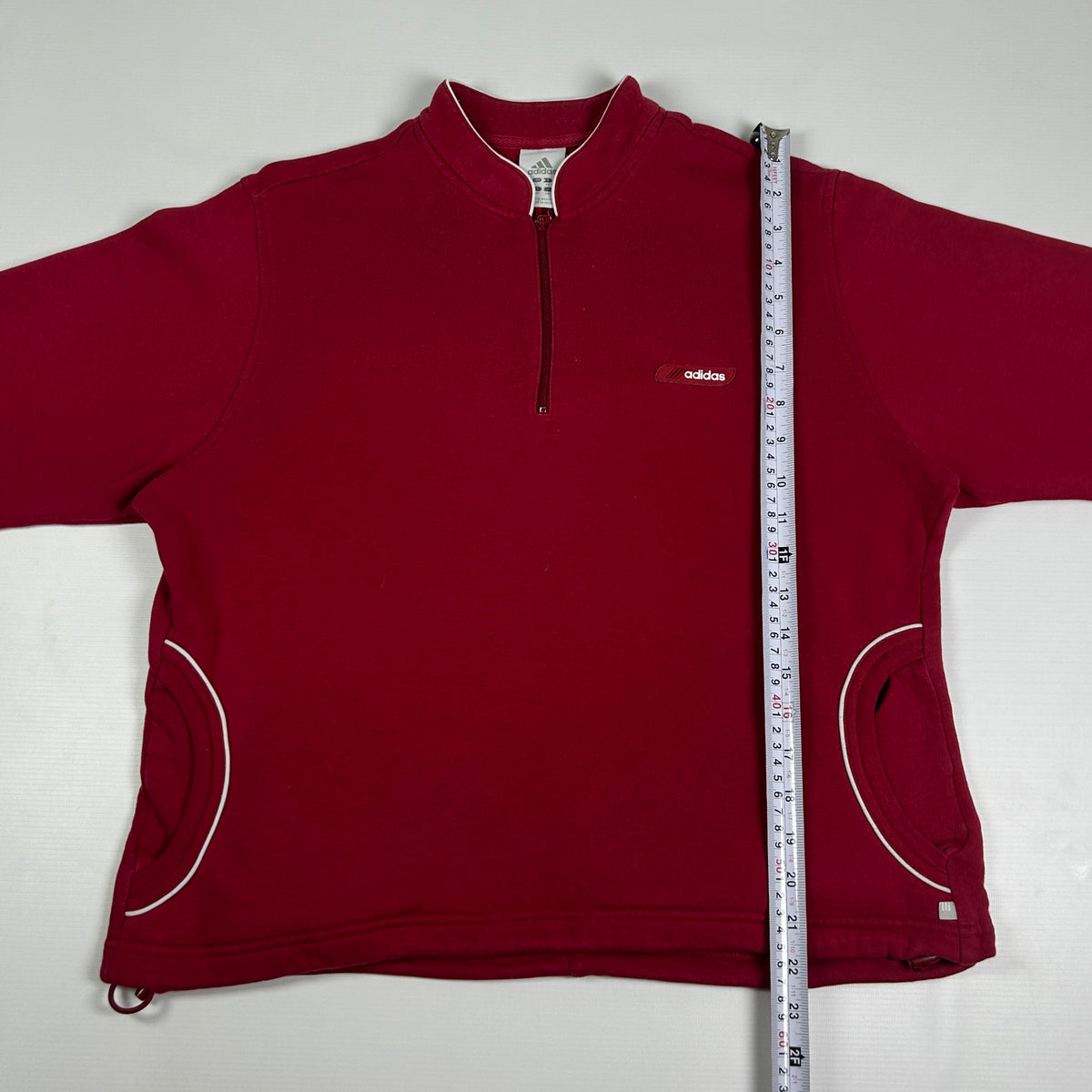 XXS - Vintage 2000's Adidas Quarterzip
