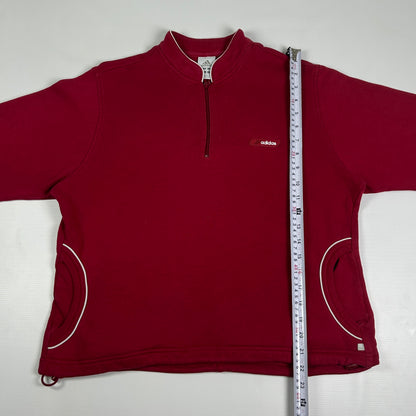 XXS - Vintage 2000's Adidas Quarterzip