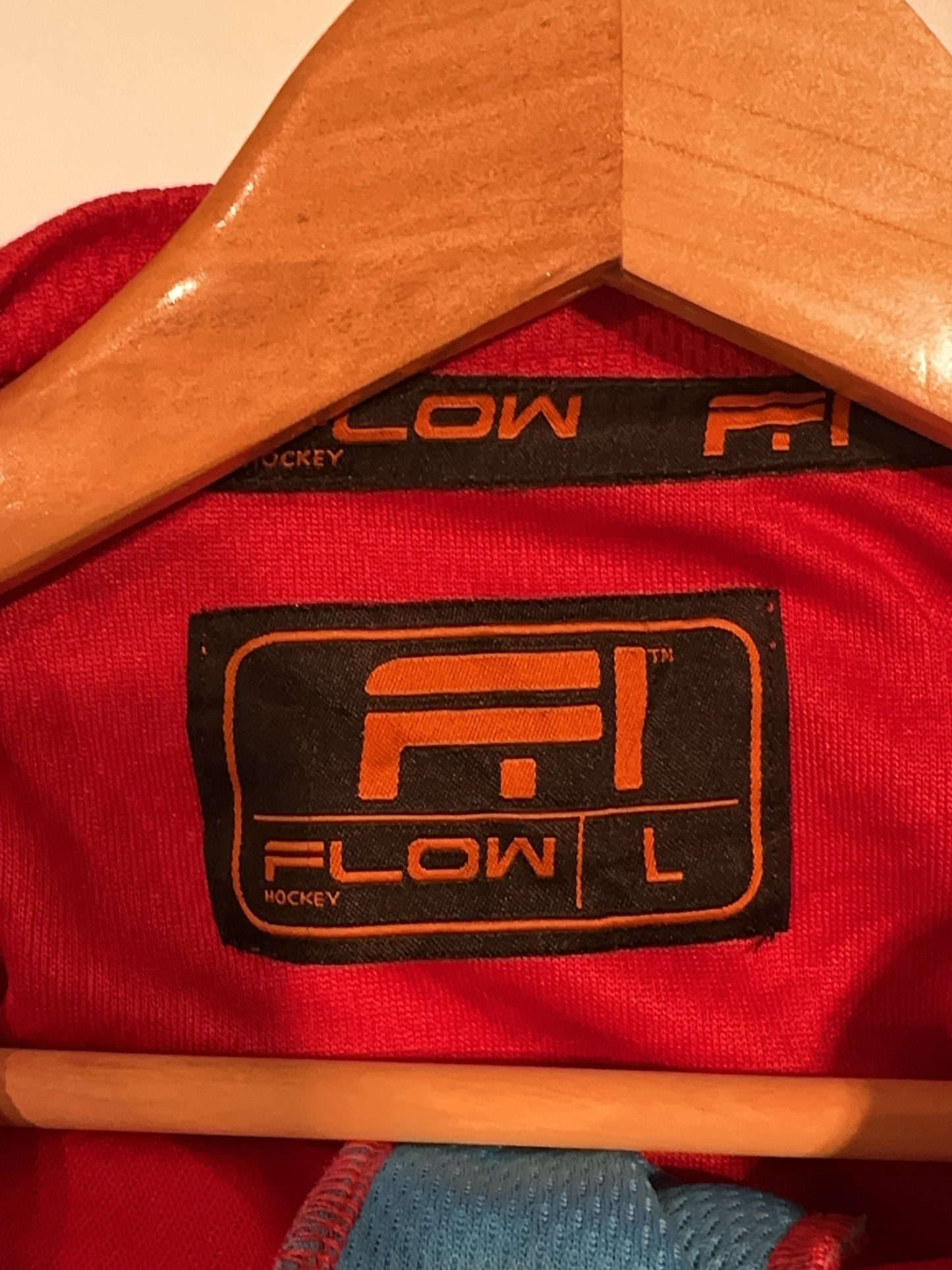 L - Madison Capitols Red Hockey Jersey