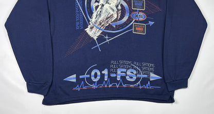 L - Vintage 2000's 01-FS Graphic Crewneck Sweatshirt