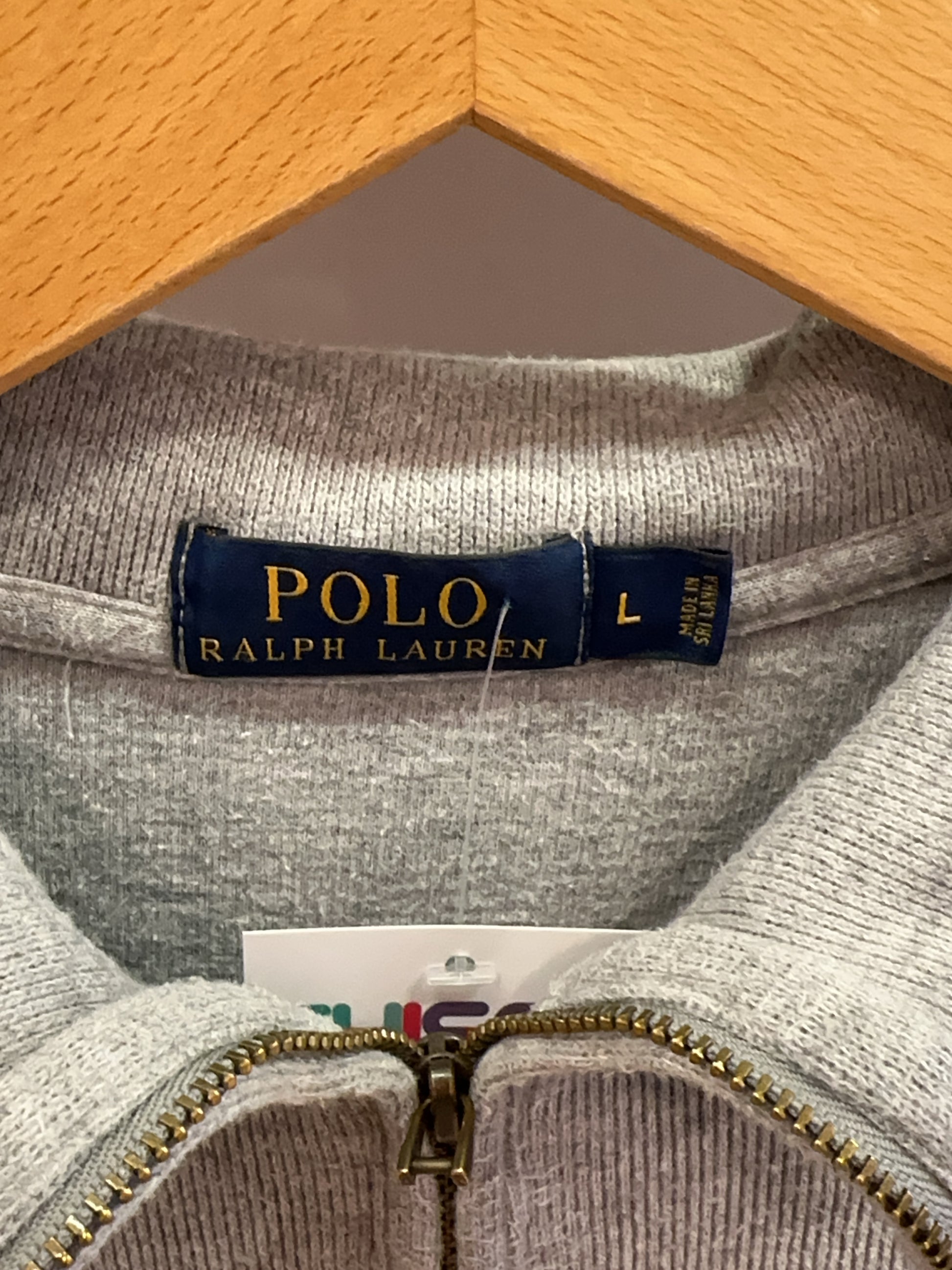 L - Ralph Lauren Quarterzip