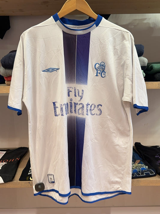 2003-2005 Chelsea FC Umbro Away Football Shirt - L