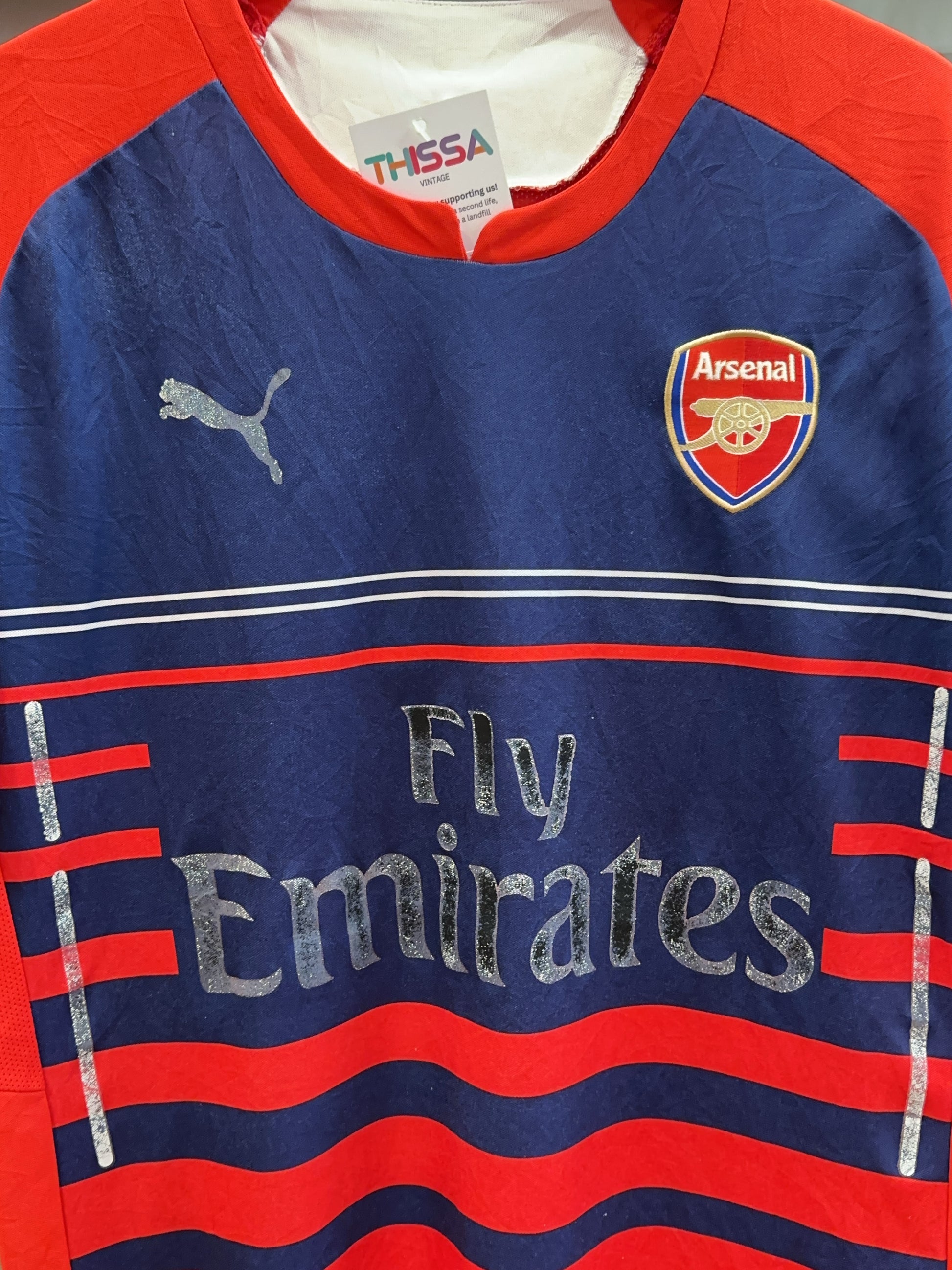 2014-15 Arsenal FC Puma Football Shirt - M