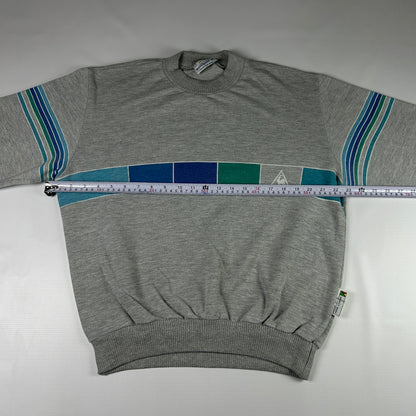 L - 1980's Le Coq Sportif Yannick Noah Tennis Sweatshirt