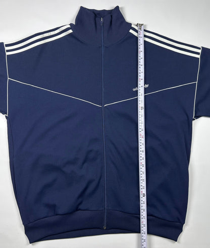 XL - Vintage 1980's Adidas Trefoil-logo Full-zip
