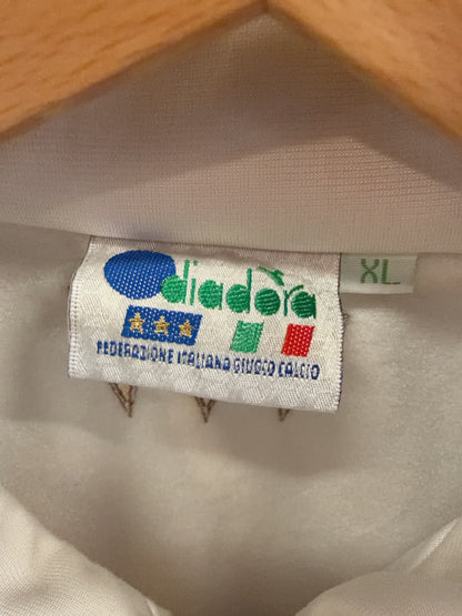 Vintage 1994 Diadora Italy World Cup National Team Football Track Jacket