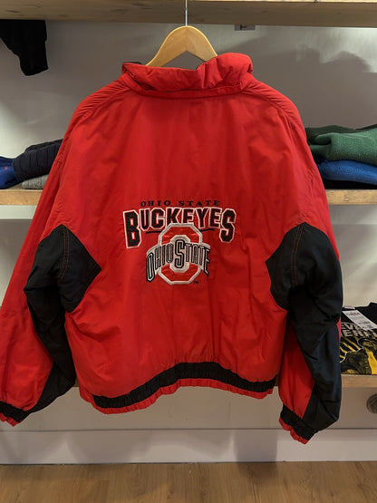 M - Vintage 1990's Ohio State Buckeyes Chalk Line Jacket