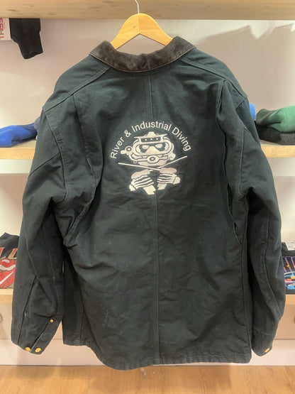 L - 1990's Carhartt CB1043 / C01 River & Industrial Diving Work Jacket