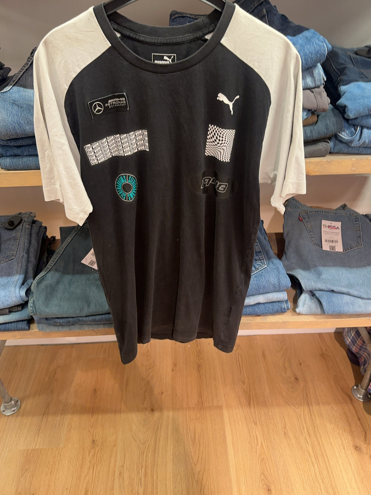 XS - Puma Mercedes-AMG Petronas Motorsport Graphic Raglan T-Shirt