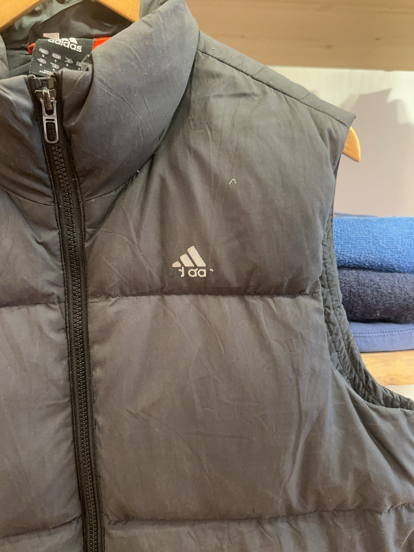 S - Vintage Adidas Puffer Bodywarmer