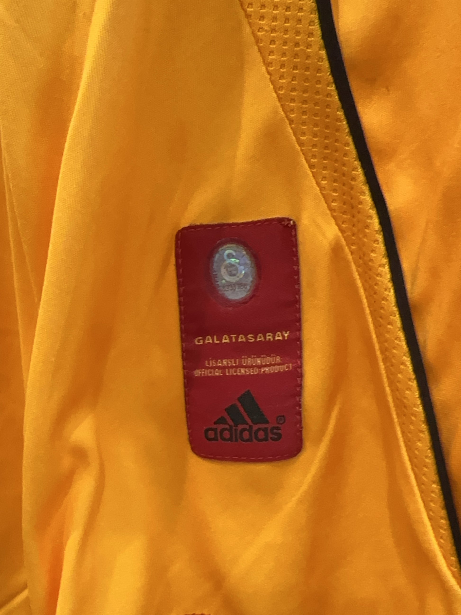 2005-2006 Galatasaray Adidas Home Football Shirt - XL