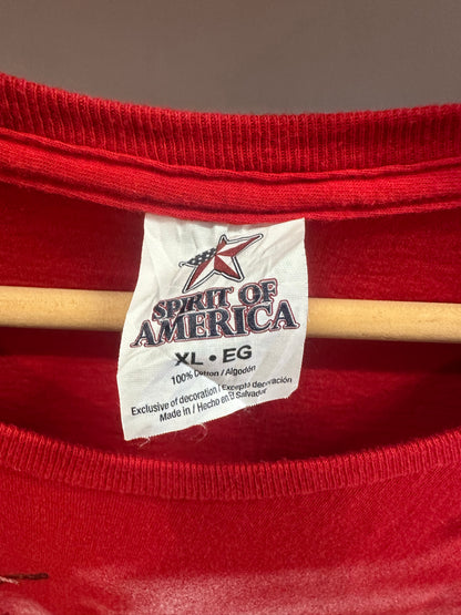 XL - Spirit of America USA Flag Truck Graphic T-Shirt