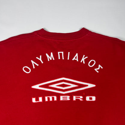 XL - 2000-2001 Olympiakos Umbro Crewneck Sweatshirt