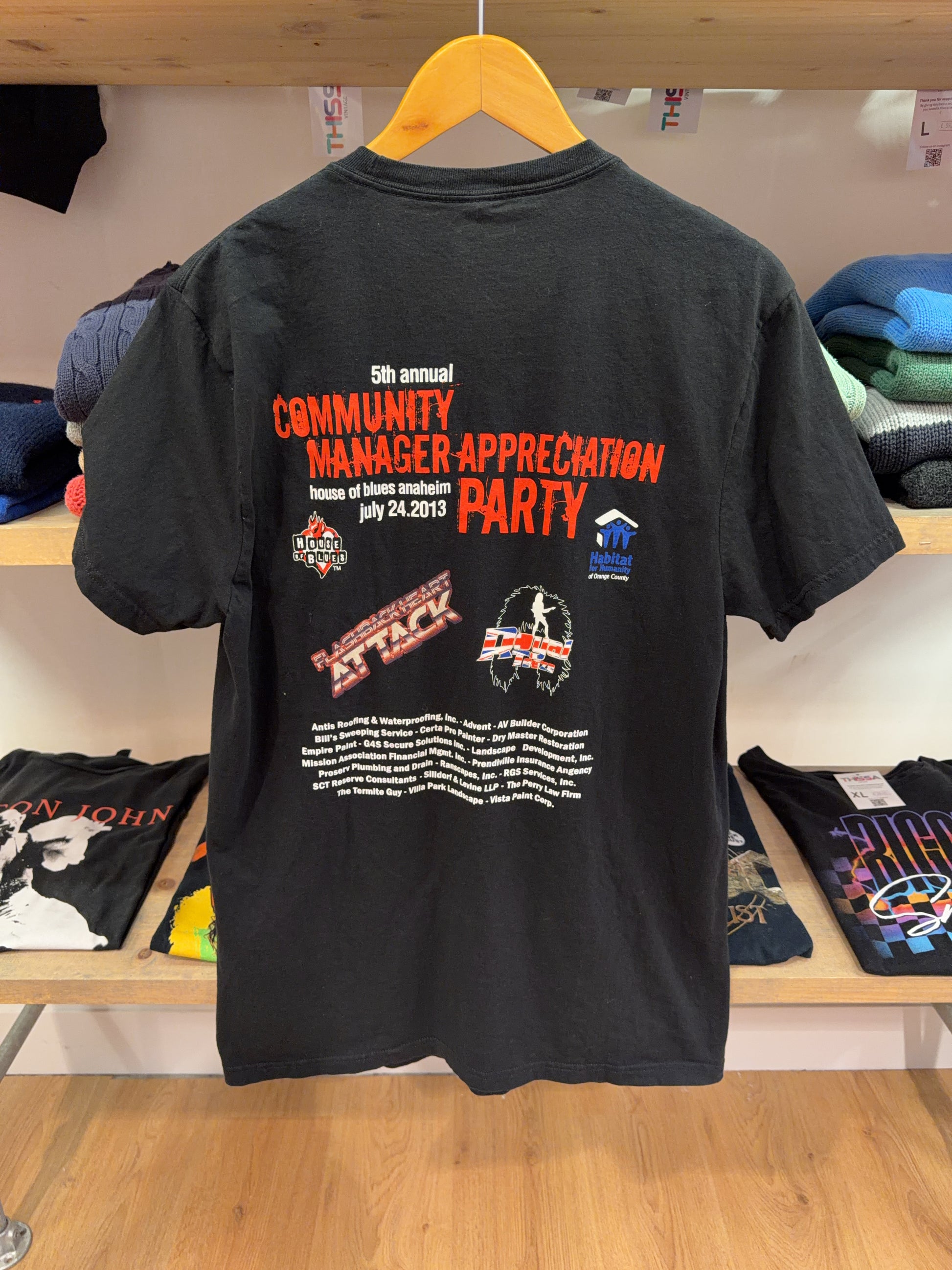 Flasback Heart Attack Vintage T-shirt (L)