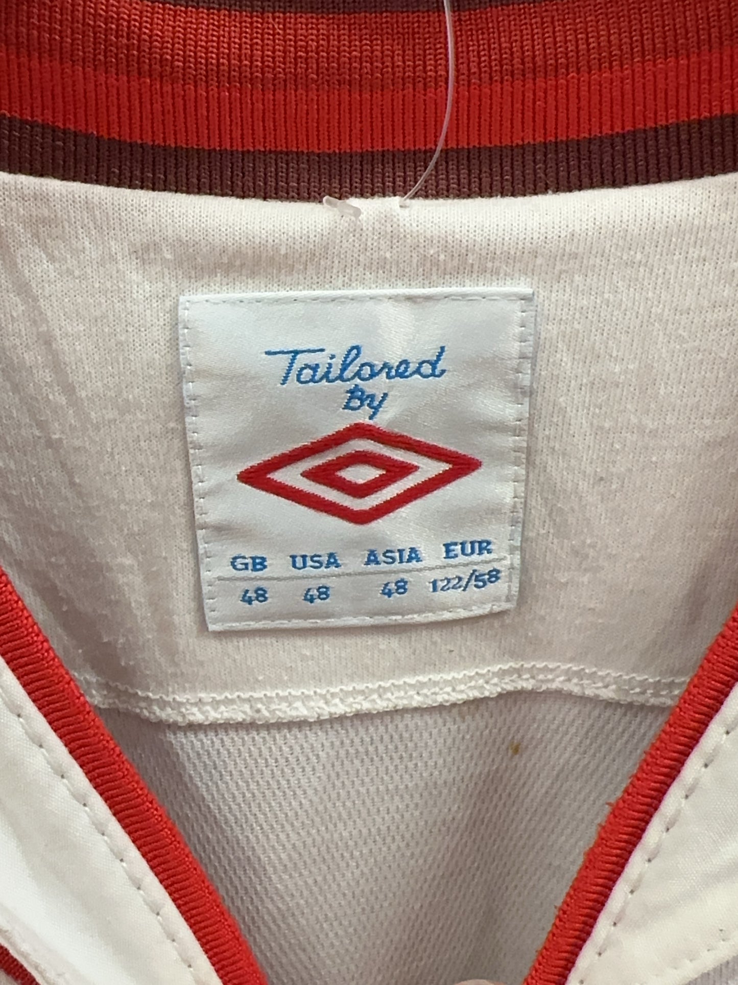 2012-2013 England Umbro Home Football Shirt - XL