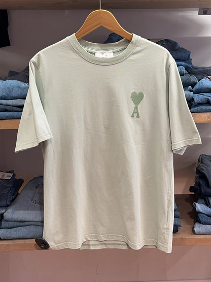 L - Ami Paris Coeur Tone-On-Tone T-shirt