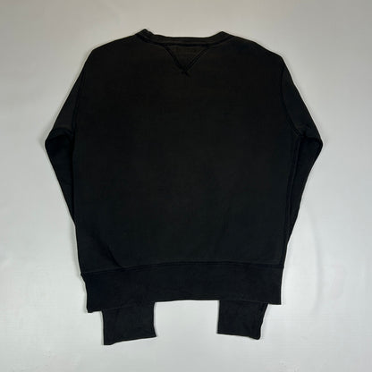 S - Vintage 2010's Polo Ralph Lauren Black Logo Crewneck Sweatshirt
